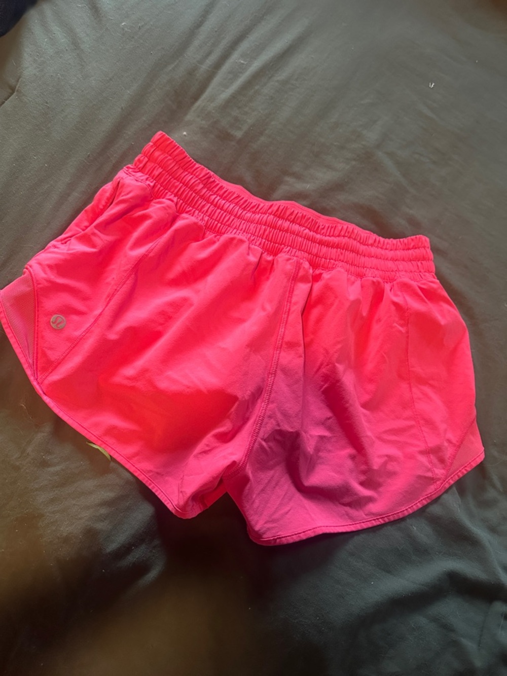 Lululemon Hotty Hot Coral Pink Shorts